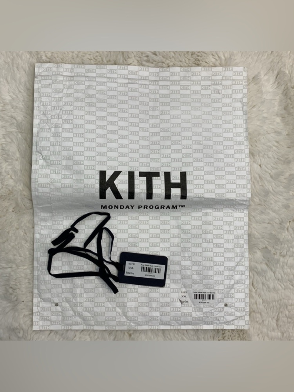 Kith Pocket Williams Hoody Heather Gray Men’s Size XXL - Picture 5 of 5
